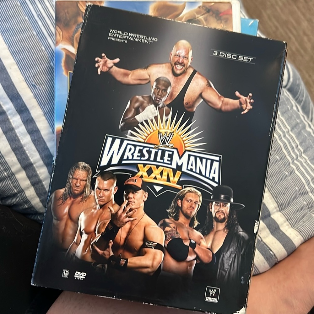 WWE Wrestlemania 24 3 Disc DVD set
